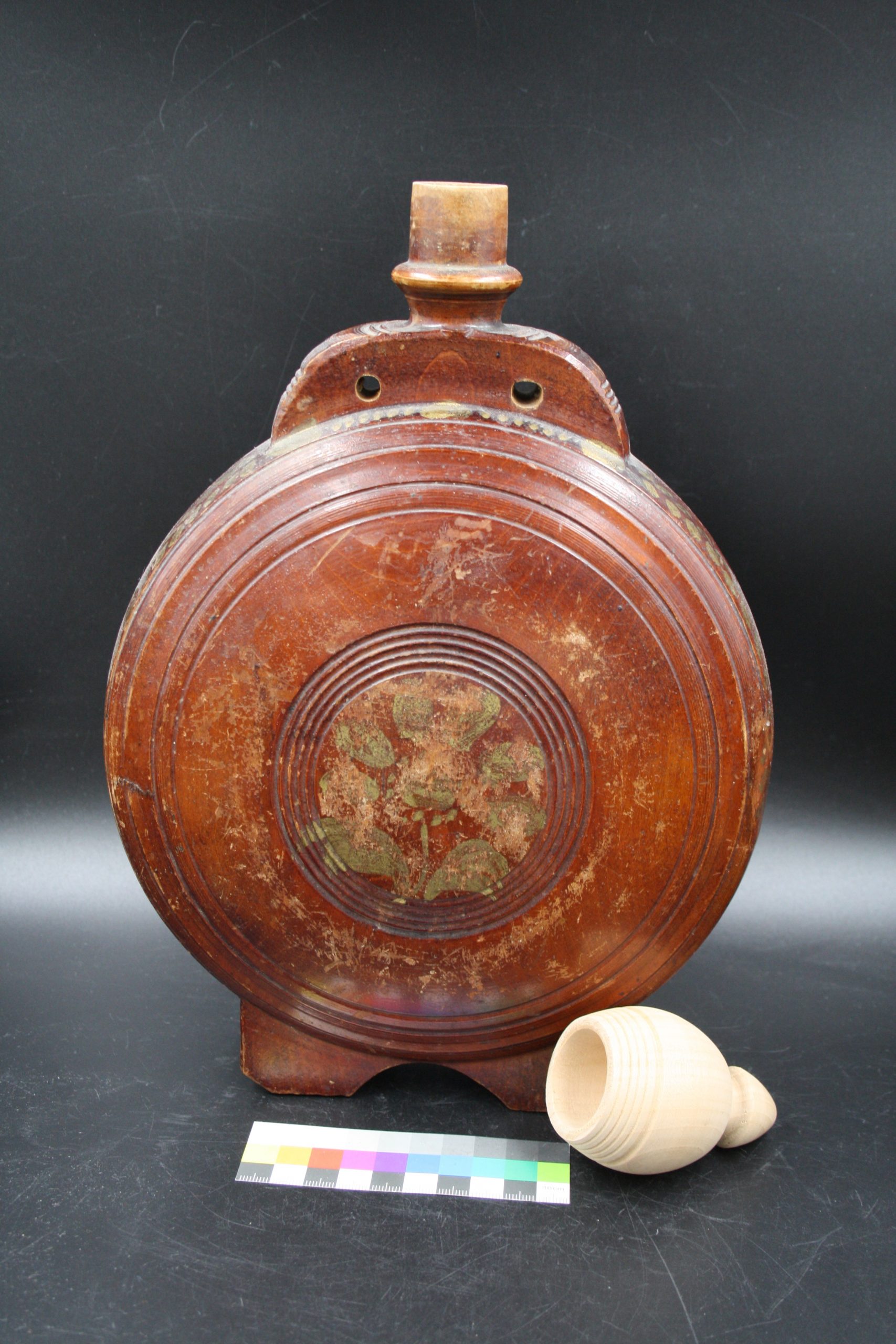 Feldflasche Holz – Bild 2