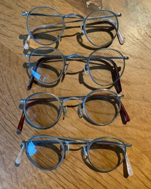 Brille 1940 spitzer Nasensteg